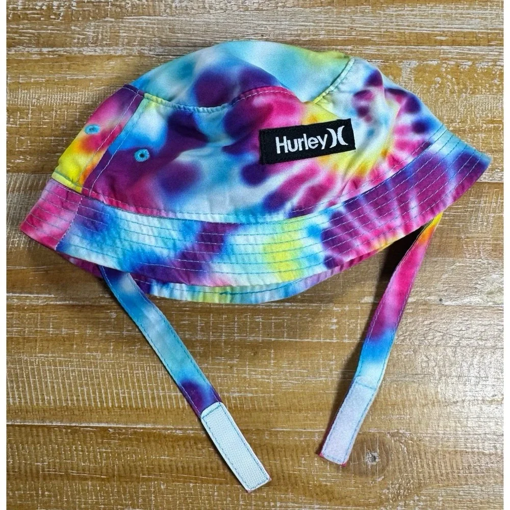 Hurley Tie-dyed Infants Bucket Hat UPF 50‎ B2